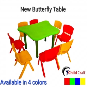 Kids Playschool Butterfly Table With Chairs in Delhi